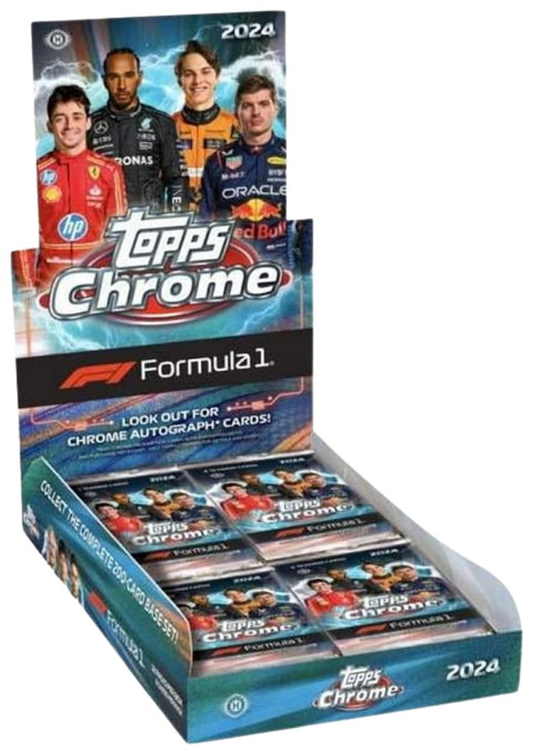 2024 Topps Chrome F1 Formula 1 Hobby Box