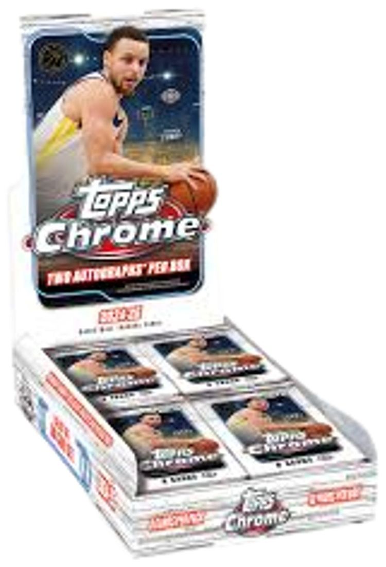 2024 25 Topps Chrome Basketball Hobby Box
