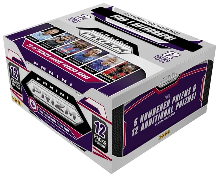 2024 25 Panini Prizm Premier League EPL Soccer Hobby Box