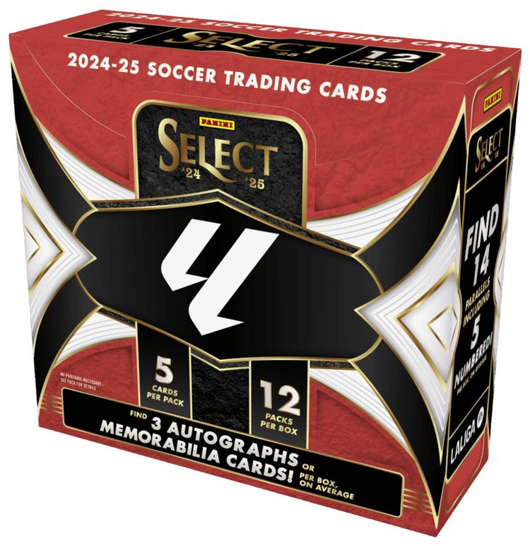 2024 25 Panini Select La Liga Soccer Hobby Box