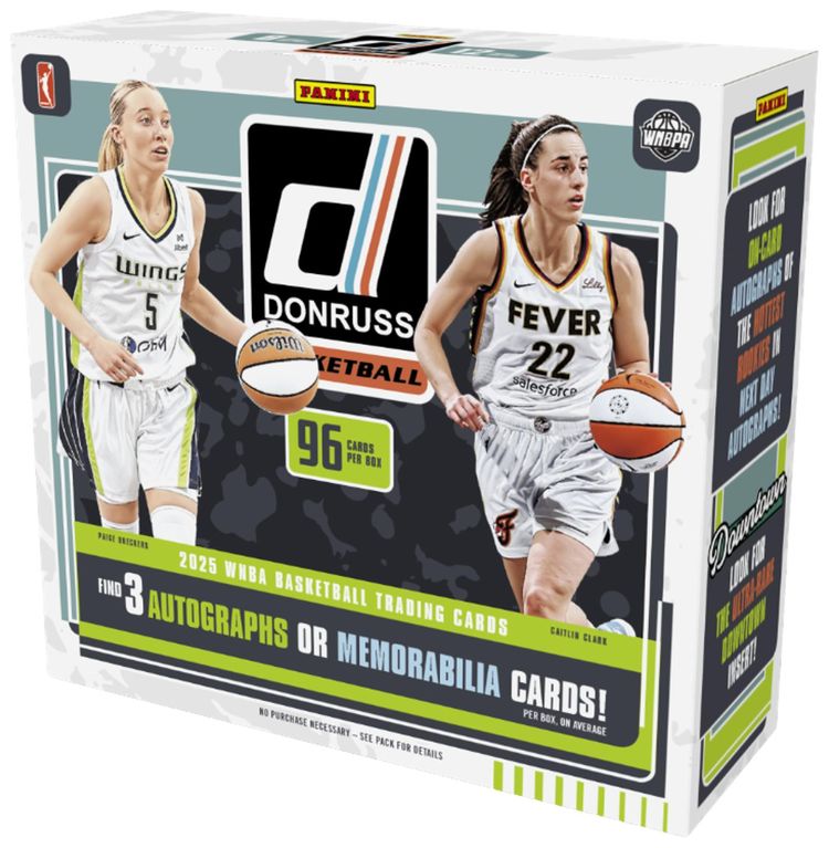 2025 Panini Donruss WNBA Basketball Hobby Box
