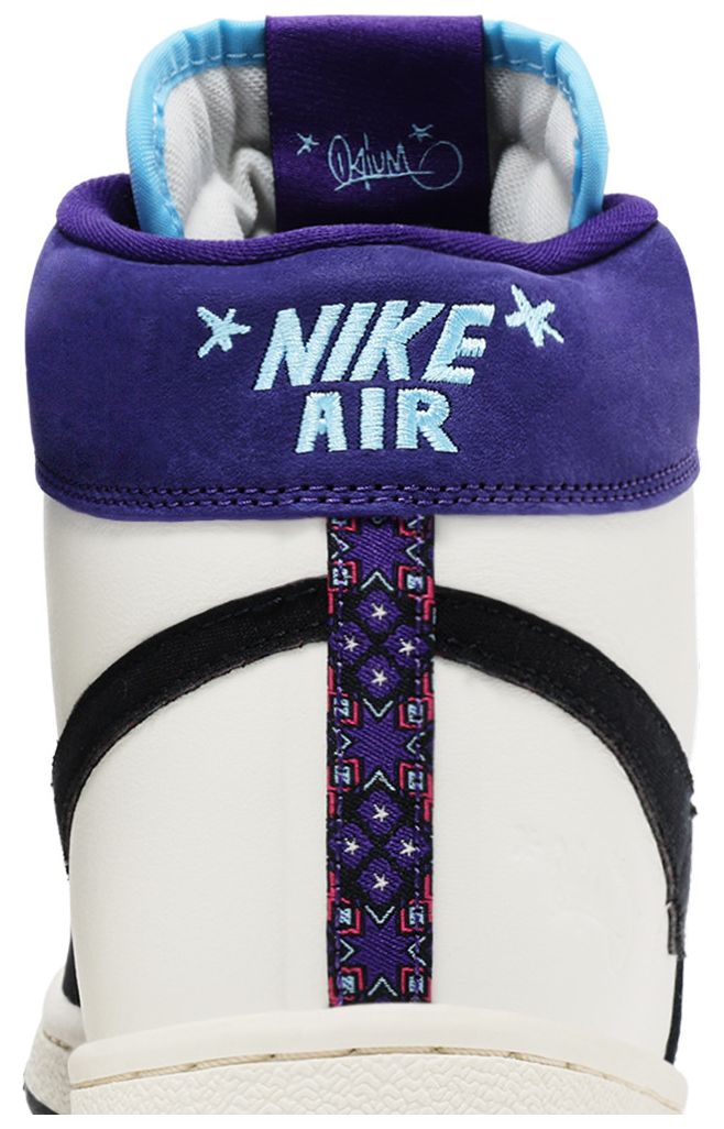 Opium Paris x Air Jordan Wmns Jordan Air Ship PE SP Black Court Purple