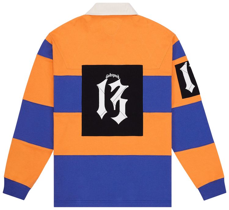 Godspeed Classic Field Rugby Shirt OrangeBlue