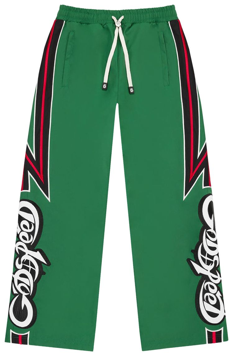 Godspeed New Age Track Pants GreenRed