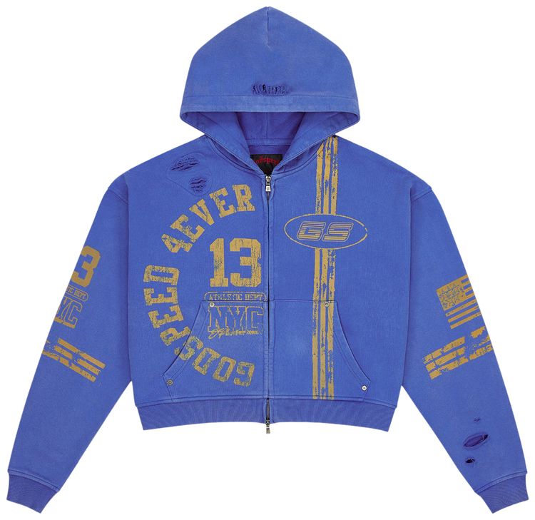 Godspeed Roadster Zip Hoodie BlueYellow