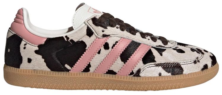 adidas Wmns Samba OG Cow Print White Pink