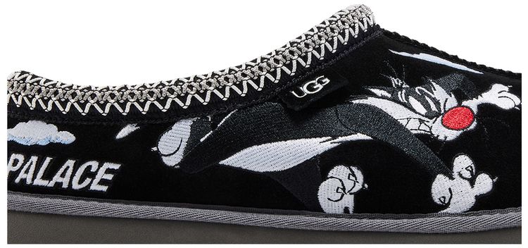 Palace x Looney Tunes x UGG Tasman Slipper Black