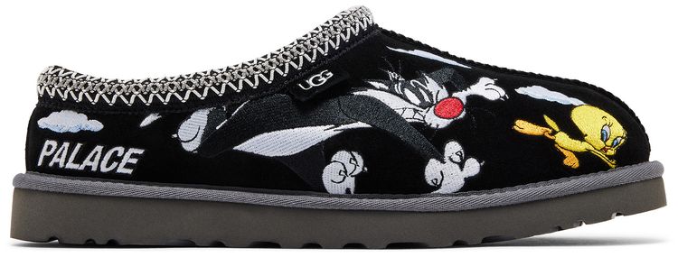 Palace x Looney Tunes x UGG Tasman Slipper Black