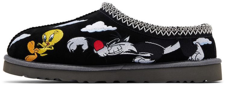 Palace x Looney Tunes x UGG Tasman Slipper Black