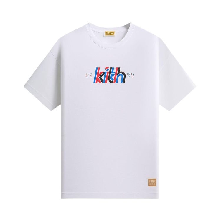 Kith For Olympics Heritage Pyeongchang Tee White