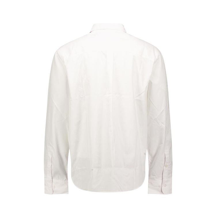 3PARADIS Flying Dove Long Sleeve Shirt WhiteBlue