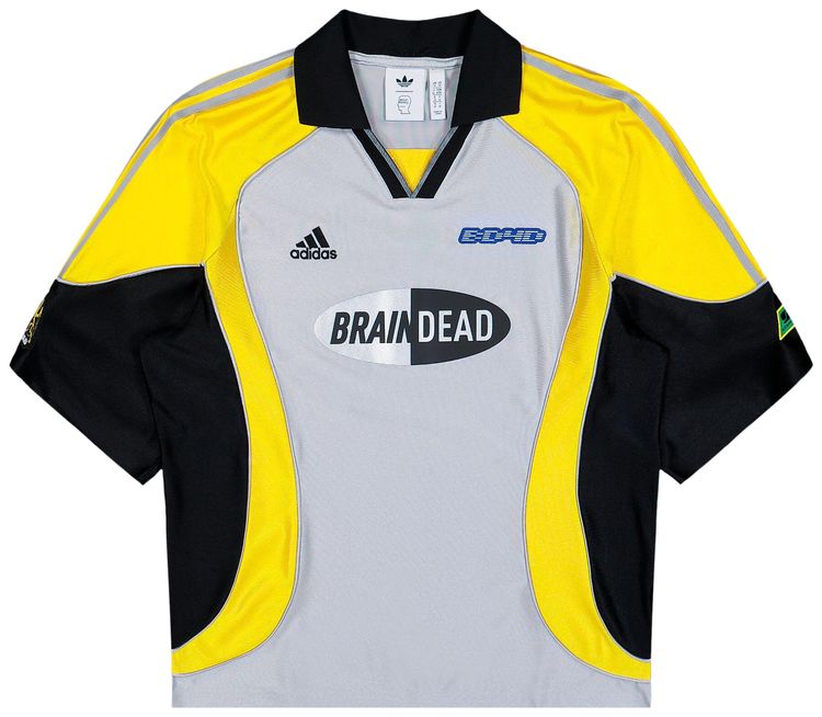 adidas x Brain Dead Jersey Silver Metallic
