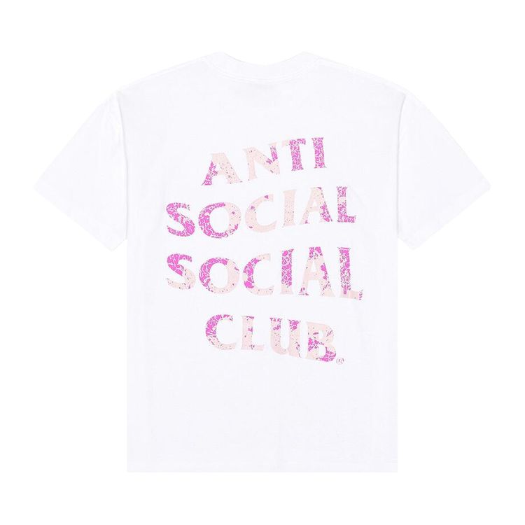 Anti Social Social Club Weathered Tee White