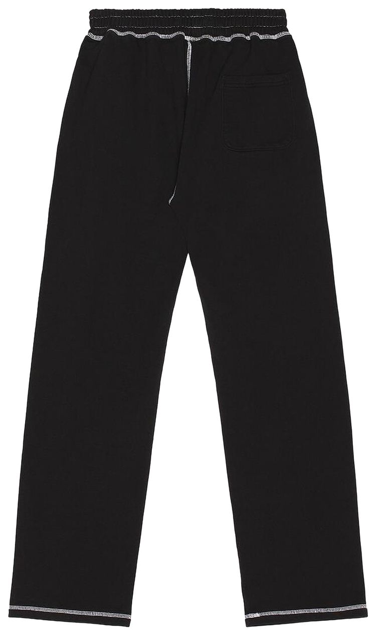 Anti Social Social Club Contrast Stitch Sweats Black