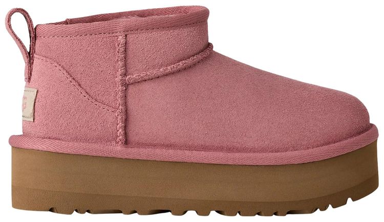 UGG Classic Ultra Mini Platform Boot Kids Pink Dawn