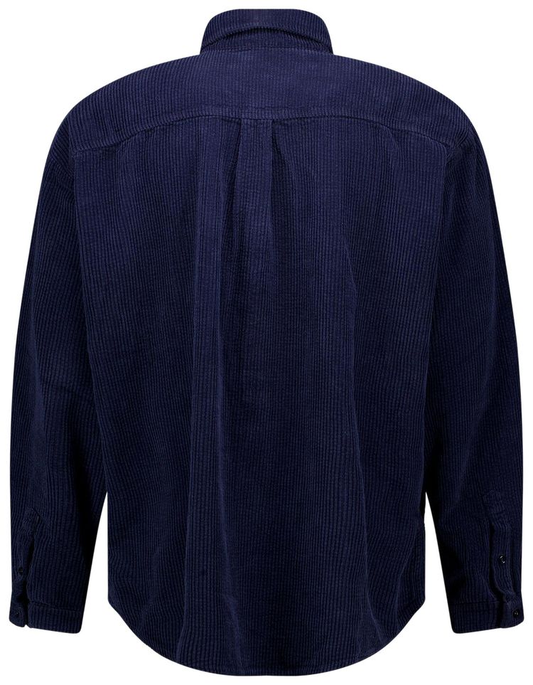 ERL Corduroy Overshirt Woven Navy