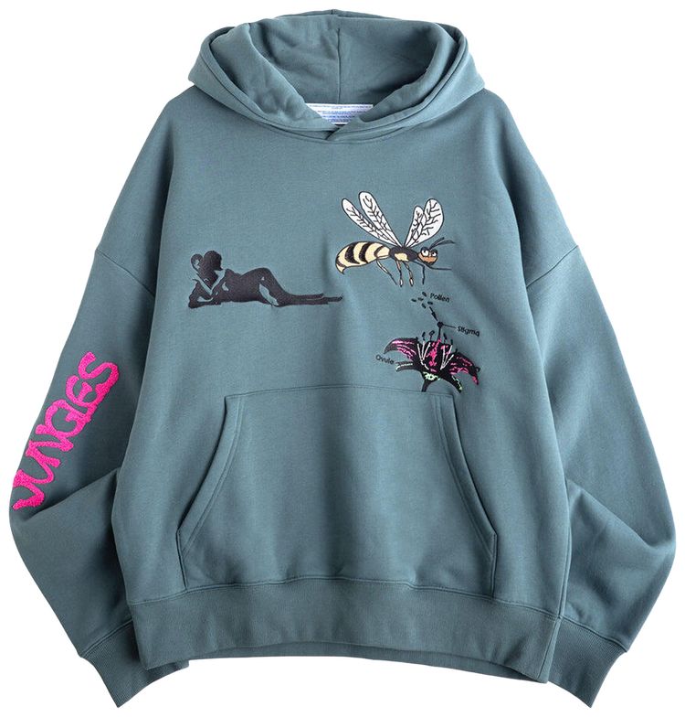 Jungles Pollinate Hoodie Green