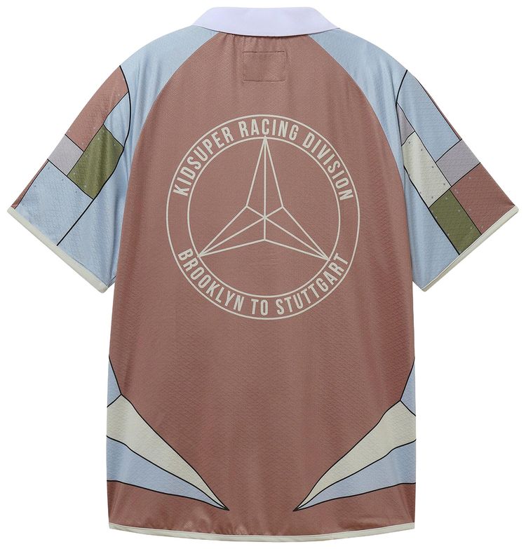 KidSuper x Mercedes Benz Soccer Jersey Multicolor