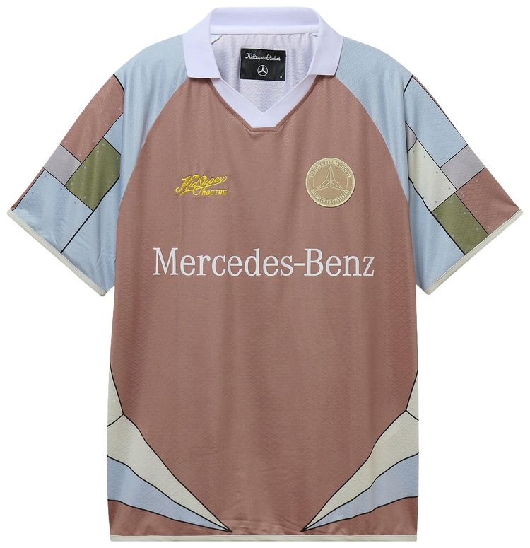 KidSuper x Mercedes Benz Soccer Jersey Multicolor
