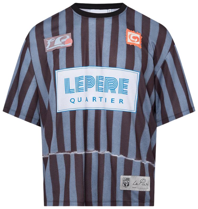 le PERE LPFC Mesh Tee Black