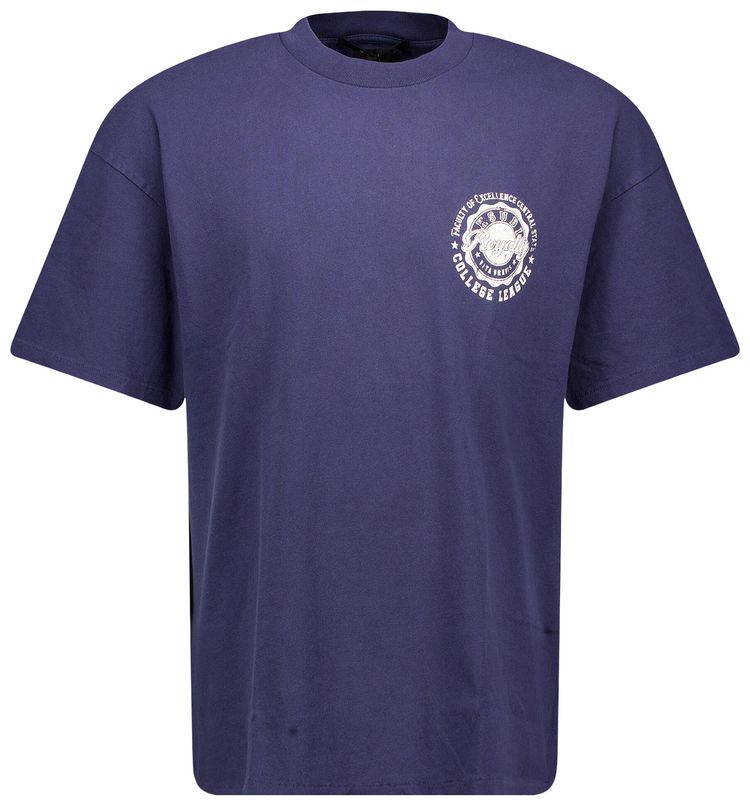 Ksubi Stacks Boyfriend Tee Dark Blue