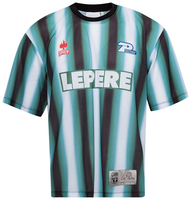 le PERE LPFC Mesh Tee Field Emerald