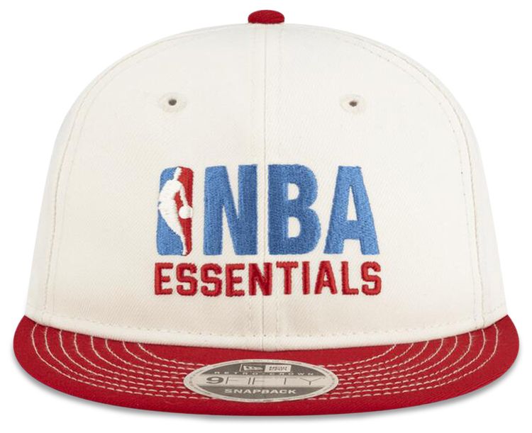 New Era x Fear of God x NBA Logo 9FIFTY RC Cap WhiteRed