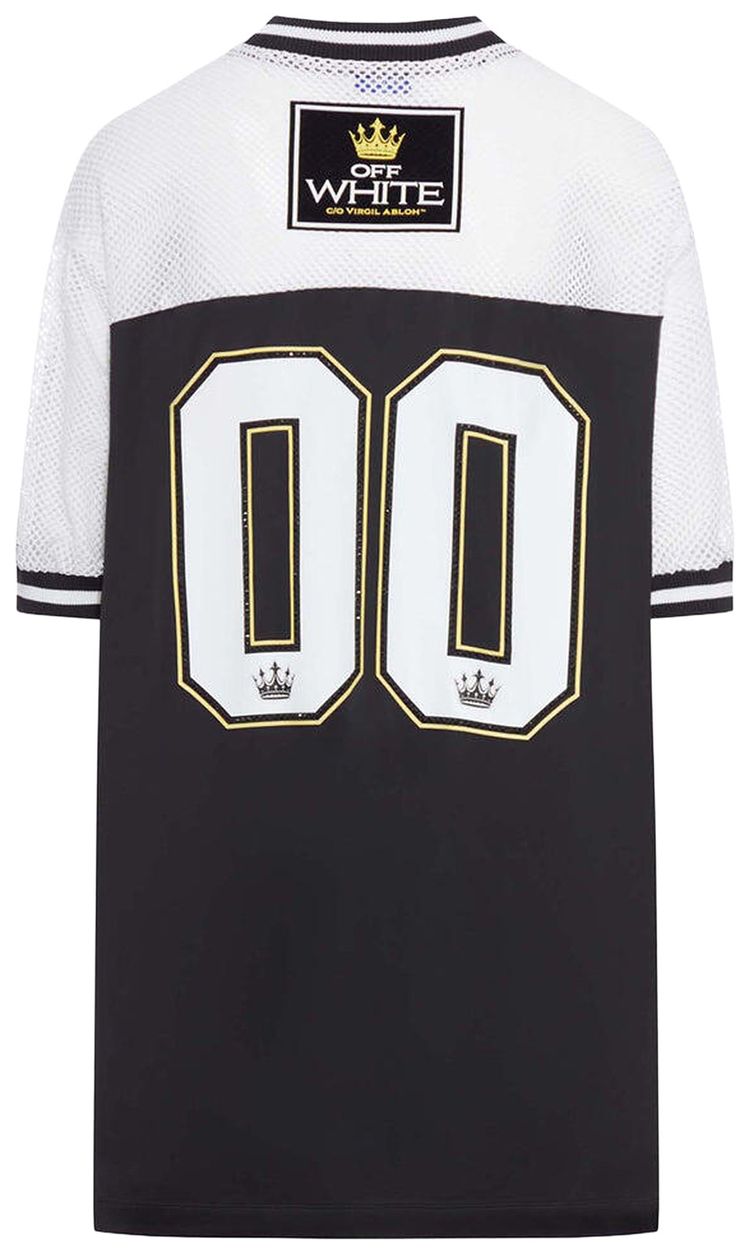 Off White Dyed VI Sat 00 Football Dress Black