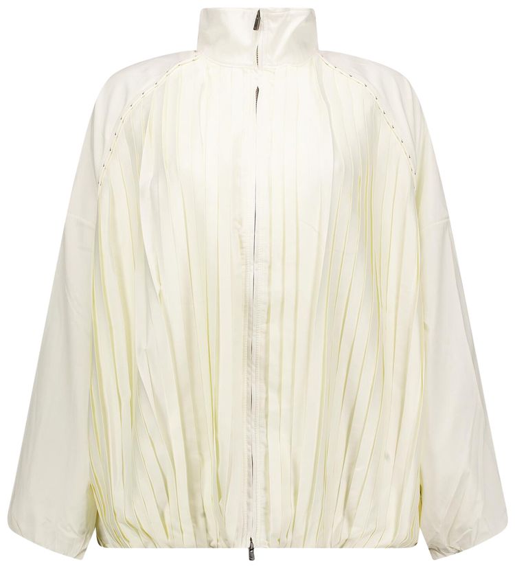 Nike Pleated Track Jacket Sail