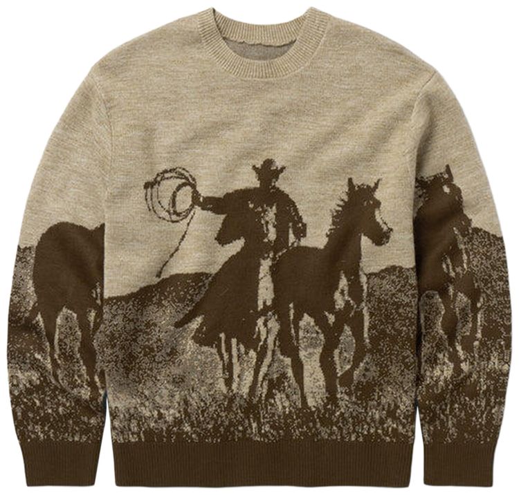 One Of These Days Spirit Of The Planes Knit Sweater Brown