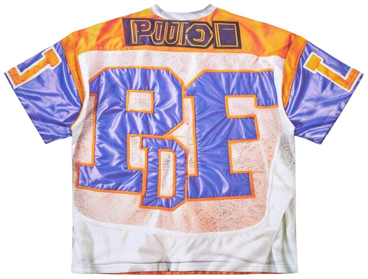 PDF Football 17 Tee Orange Print