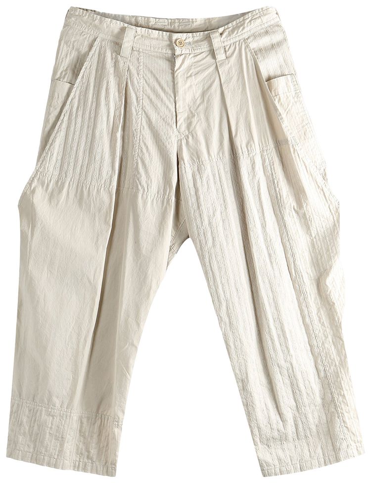 Ys S Big Front Pocket Pants Off White