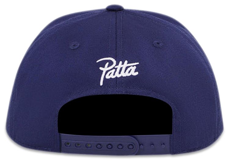 Patta ARC Logo Snapback Cap Blue
