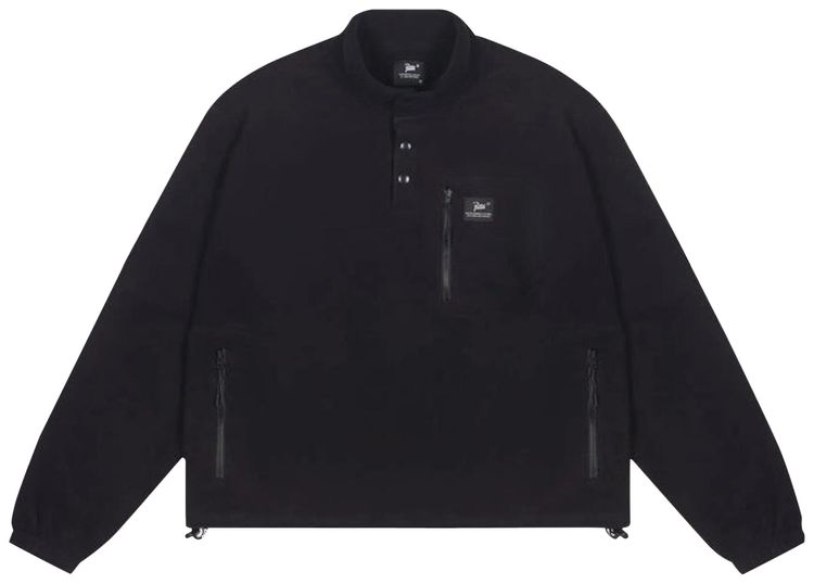 Patta Sherpa Fleece Overhead Black