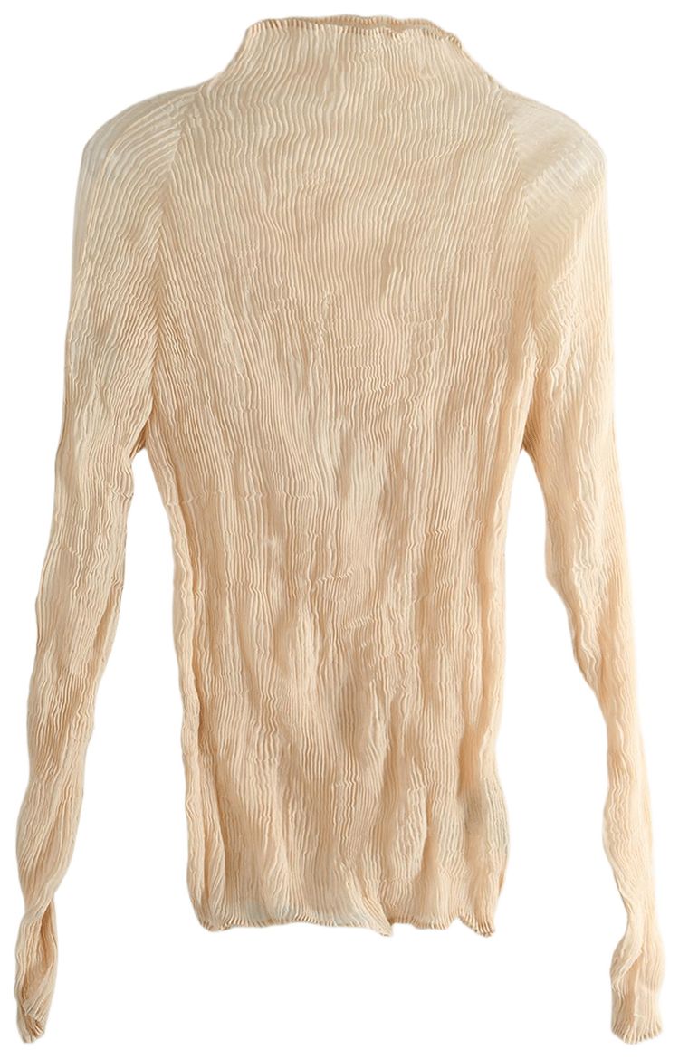 Issey Miyake Chiffon Twist 1 Shirt Chukar Beige