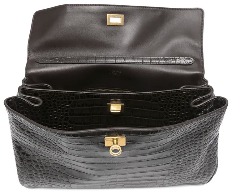 Balenciaga Medium Rodeo Top Handle Bag Espresso