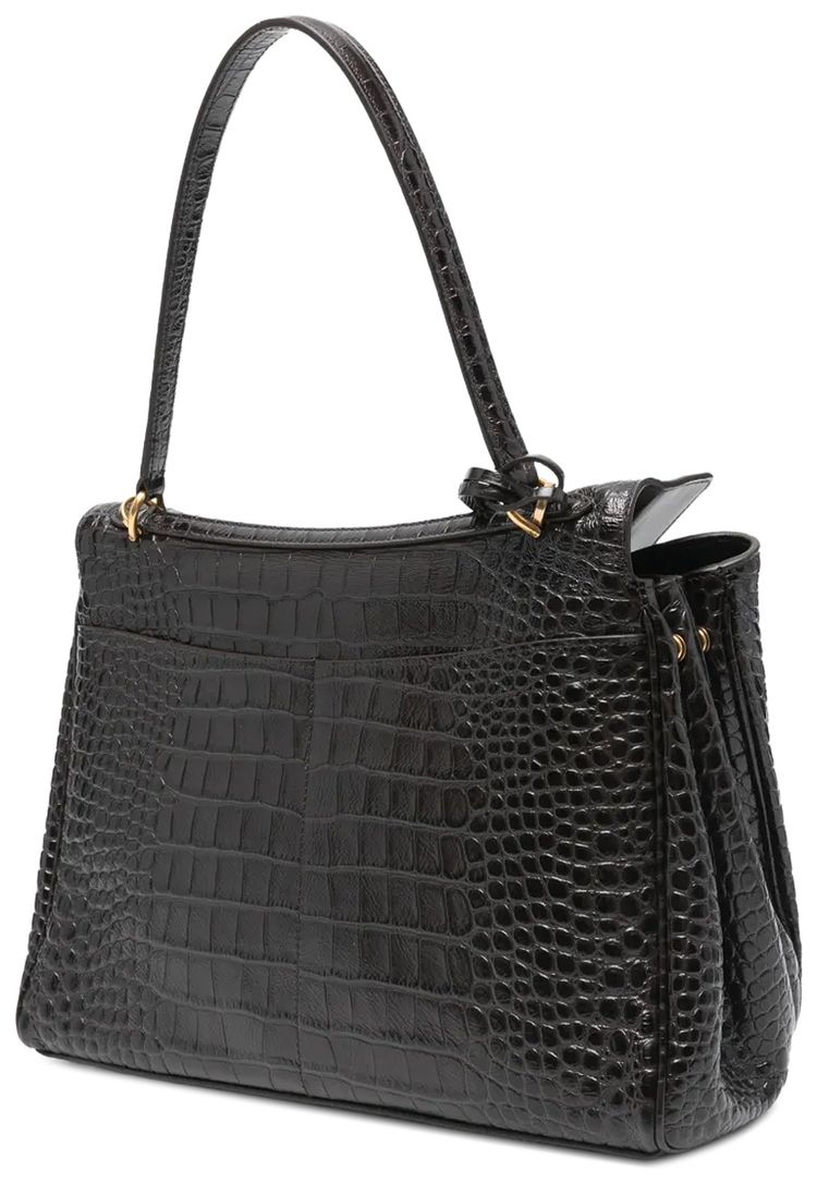 Balenciaga Medium Rodeo Top Handle Bag Espresso