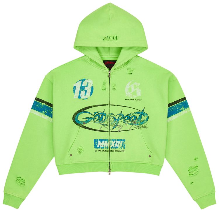 Godspeed Speedway Zip Hoodie Volt