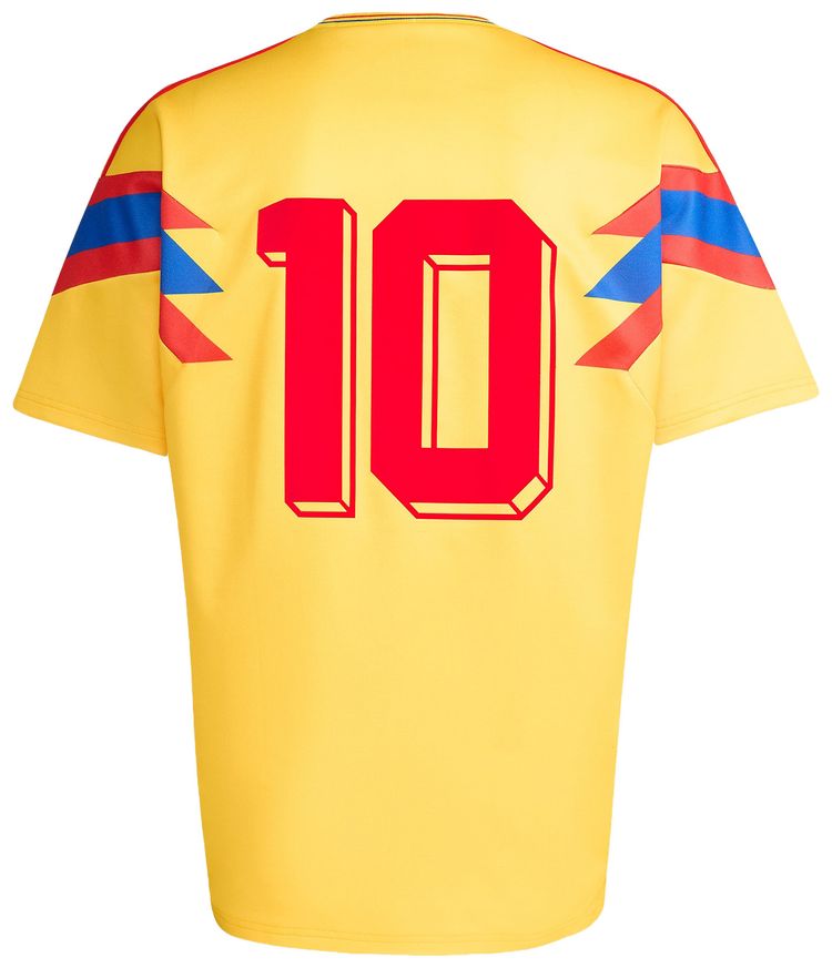 adidas Colombia Away Jersey 1990 Bold Gold