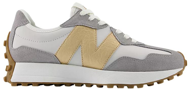 New Balance Wmns 327 Gold Metallic