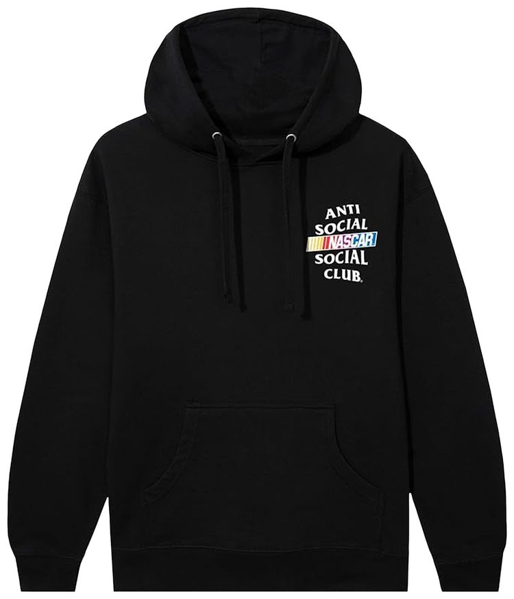 Anti Social Social Club x Nascar Games Hoodie Black