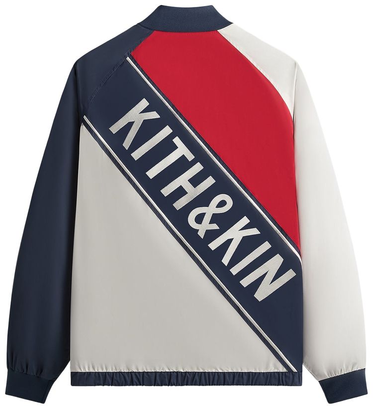 Kith For The New York Rangers Nylon Quarter Zip Nocturnal