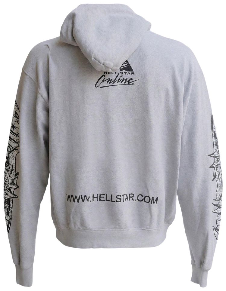 Hellstar Links Hoodie Grey