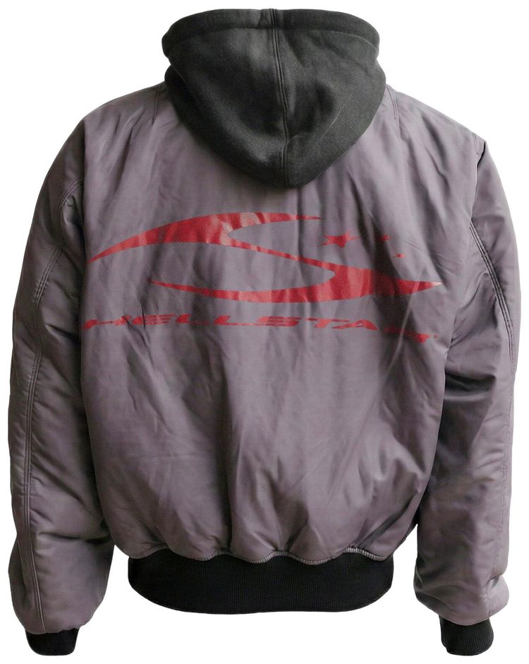 Hellstar Reversible Nylon Jacket Black