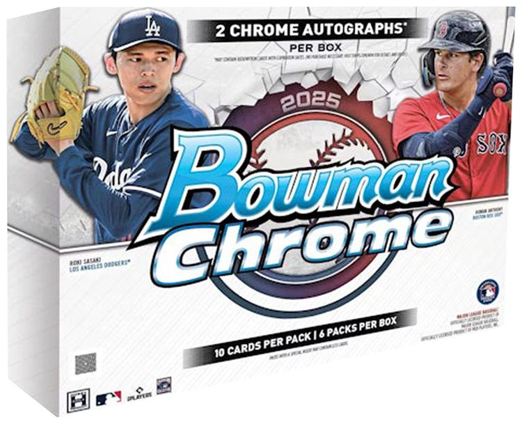 2025 Bowman Chrome Baseball Hobby Box
