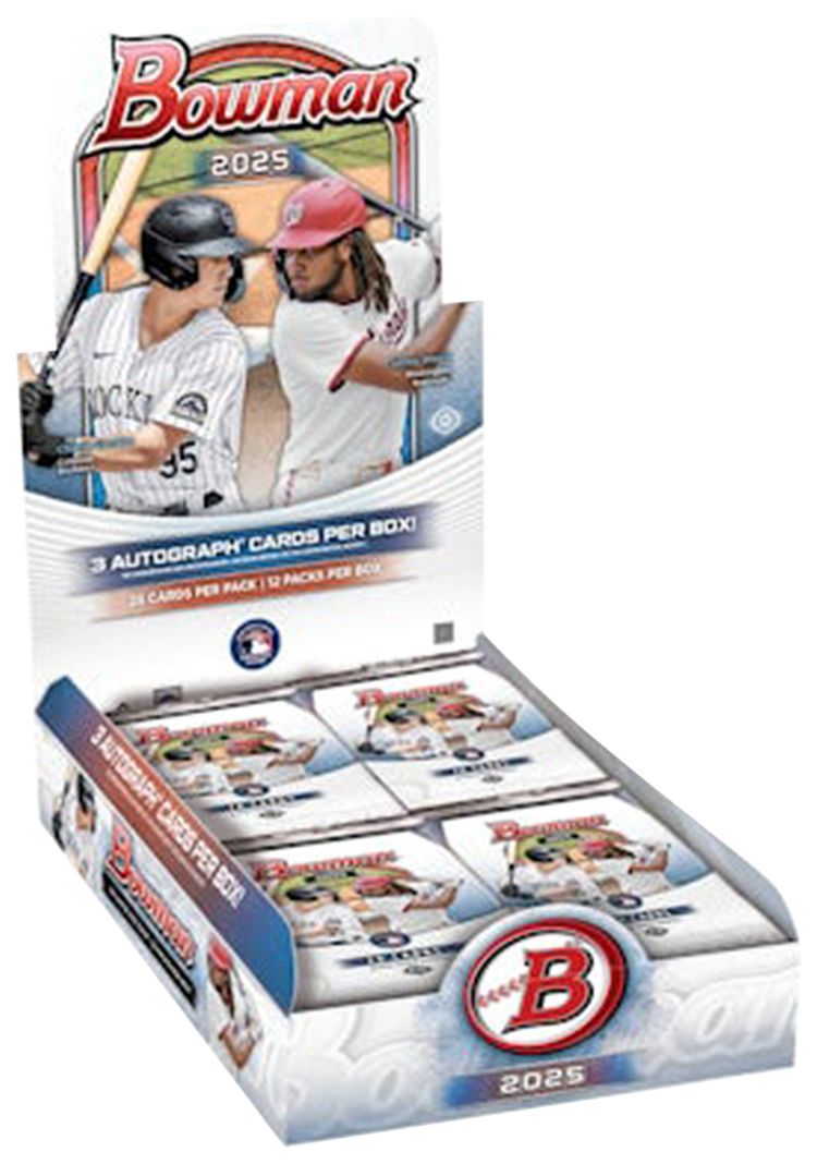 2025 Bowman MLB Baseball Jumbo Box