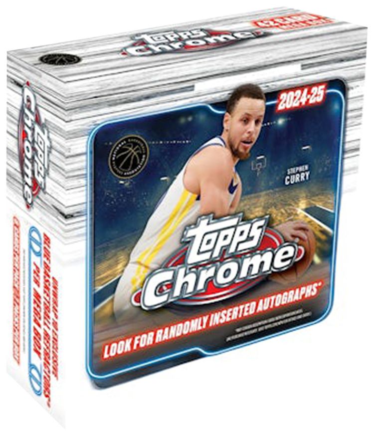 2024 25 Topps Chrome Basketball Mega Box