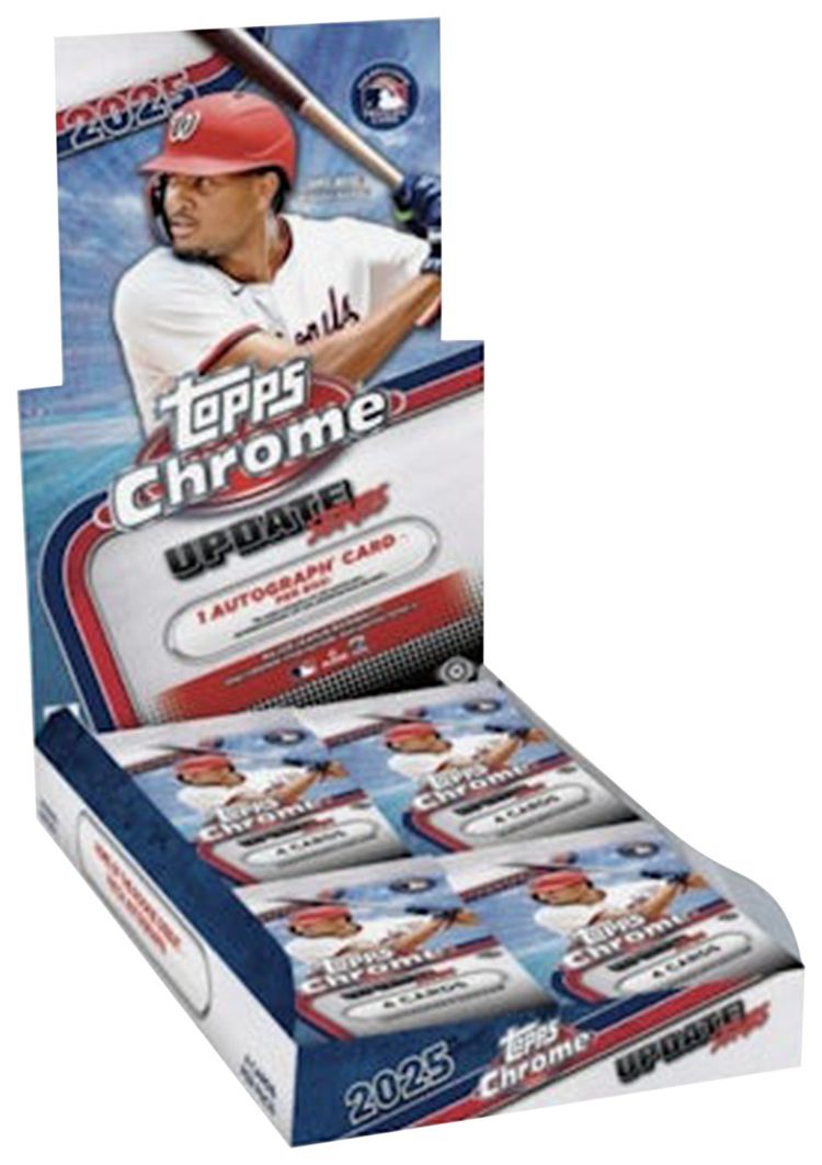 2025 Topps Chrome Update Series Baseball Hobby Box