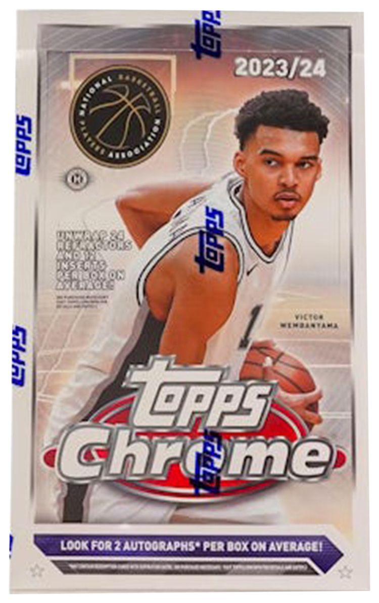 2023 24 Topps Chrome Basketball Hobby Box