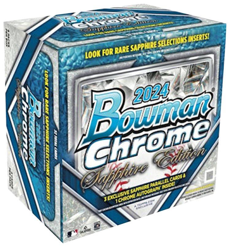 2024 Bowman Chrome Sapphire Edition Baseball Hobby Box